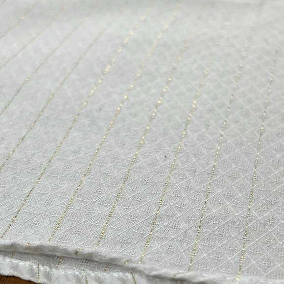 Vintage Panhandle Slim Pearl Snap Gold Stripe Men's Western Shirt - Large - Picture 12 of 13